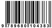 Código de Barras de '.9789680104383.'