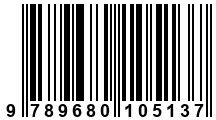 Código de Barras de '.9789680105137.'