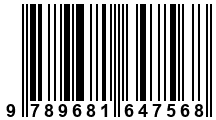 Código de Barras de '.9789681647568.'