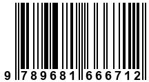 Código de Barras de '.9789681666712.'