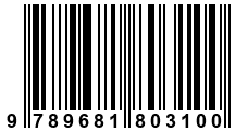 Código de Barras de '.9789681803100.'