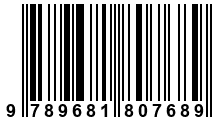 Código de Barras de '.9789681807689.'