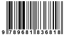 Código de Barras de '.9789681836818.'