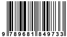 Código de Barras de '.9789681849733.'