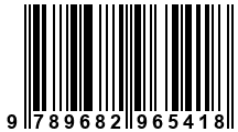 Código de Barras de '.9789682965418.'
