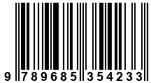 Código de Barras de '.9789685354233.'