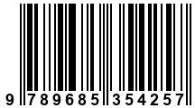 Código de Barras de '.9789685354257.'