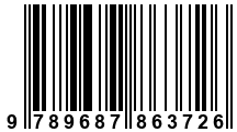Código de Barras de '.9789687863726.'