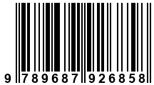 Código de Barras de '.9789687926858.'