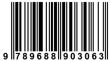 Código de Barras de '.9789688903063.'