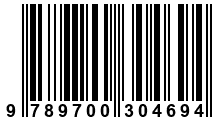 Código de Barras de '.9789700304694.'