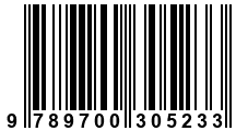 Código de Barras de '.9789700305233.'