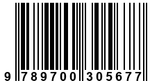 Código de Barras de '.9789700305677.'