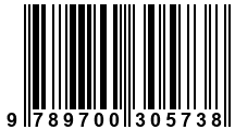Código de Barras de '.9789700305738.'