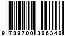 Código de Barras de '.9789700306346.'