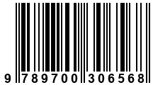 Código de Barras de '.9789700306568.'