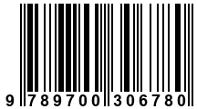 Código de Barras de '.9789700306780.'
