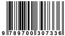 Código de Barras de '.9789700307336.'