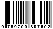 Código de Barras de '.9789700307602.'