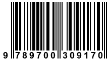 Código de Barras de '.9789700309170.'