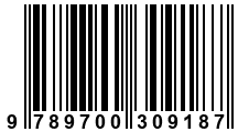 Código de Barras de '.9789700309187.'