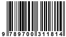 Código de Barras de '.9789700311814.'