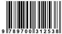 Código de Barras de '.9789700312538.'