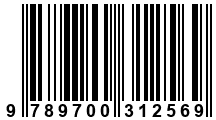 Código de Barras de '.9789700312569.'