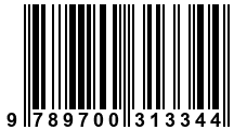 Código de Barras de '.9789700313344.'