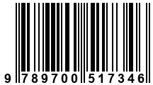Código de Barras de '.9789700517346.'