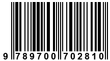 Código de Barras de '.9789700702810.'