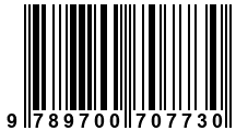 Código de Barras de '.9789700707730.'
