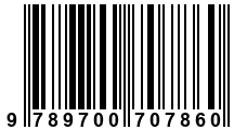Código de Barras de '.9789700707860.'