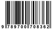 Código de Barras de '.9789700708362.'
