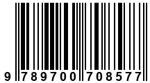 Código de Barras de '.9789700708577.'