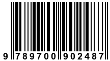 Código de Barras de '.9789700902487.'