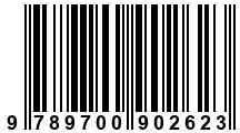 Código de Barras de '.9789700902623.'