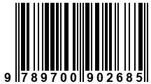 Código de Barras de '.9789700902685.'