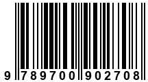 Código de Barras de '.9789700902708.'