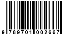 Código de Barras de '.9789701002667.'