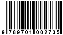 Código de Barras de '.9789701002735.'