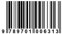 Código de Barras de '.9789701006313.'