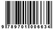 Código de Barras de '.9789701006634.'