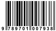 Código de Barras de '.9789701007938.'