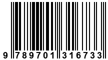 Código de Barras de '.9789701316733.'
