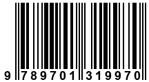 Código de Barras de '.9789701319970.'