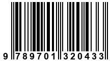 Código de Barras de '.9789701320433.'