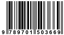 Código de Barras de '.9789701503669.'