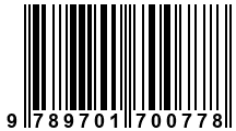 Código de Barras de '.9789701700778.'