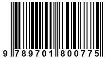 Código de Barras de '.9789701800775.'